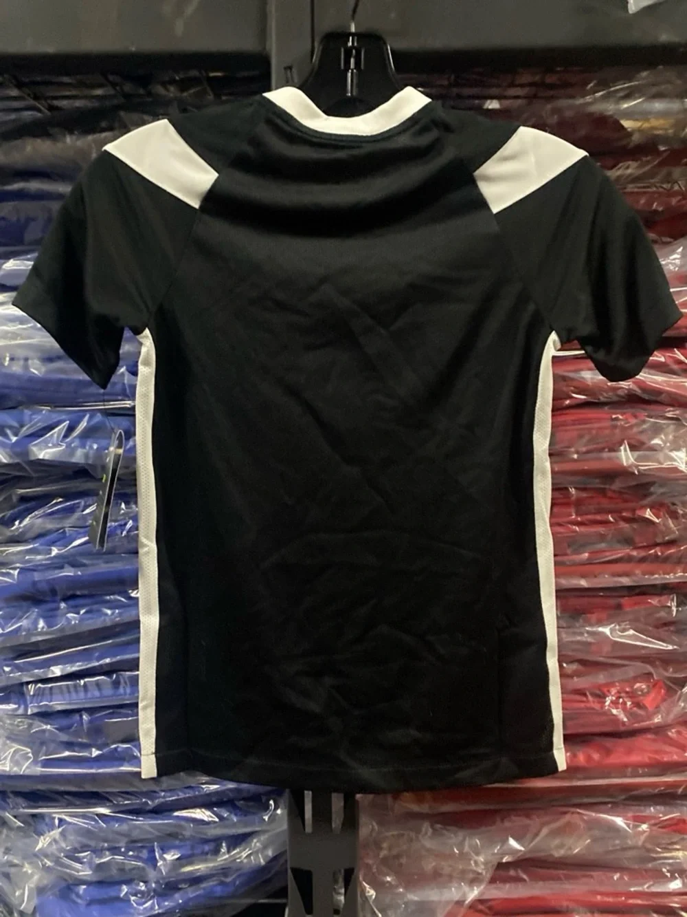 Nike Derby III Soccer Jersey NWT Kids Small Black/White DRI-FIT CW3834-010